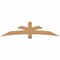 Ekena Millwork Alberta Smooth Timber Gable Bracket, Western Red Cedar, 84"W x 21"H x 1 1/2"D x 5 1/2"F, 6/12 Pitch GBW084X21X0206ALB00SWR - alternate 1